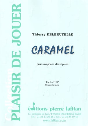 Caramel Thierry Deleruyelle Partition Saxophone