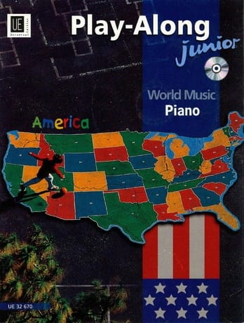 World Music America Play-Along Piano Junior - Partition