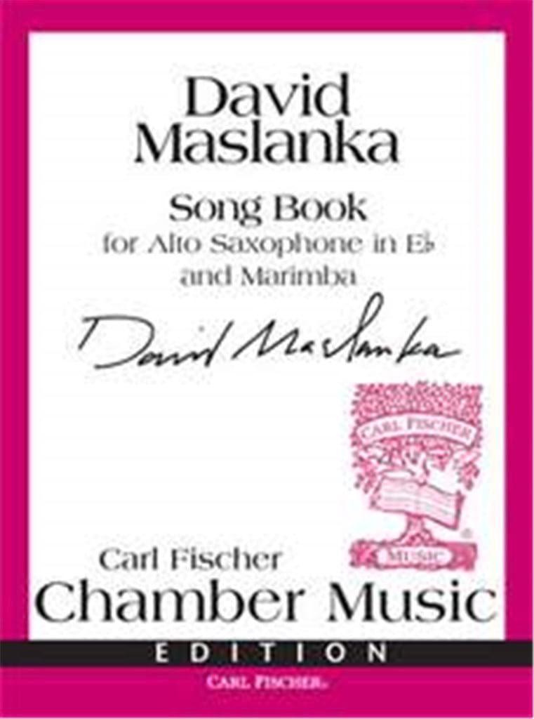 Song Book David Maslanka Partition