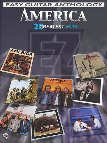 America - Guitar Anthology America Partition Pop / Rock