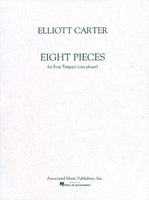 8 Pieces Elliott Carter Partition Timbales