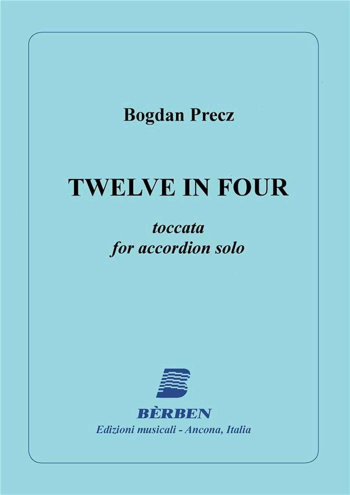 Twelve In Four Precz Bogdan Partition Accordéon