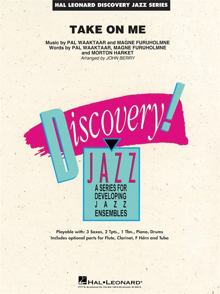 Take on Me - Discovery Jazz - Pal Waaktaar - Partition