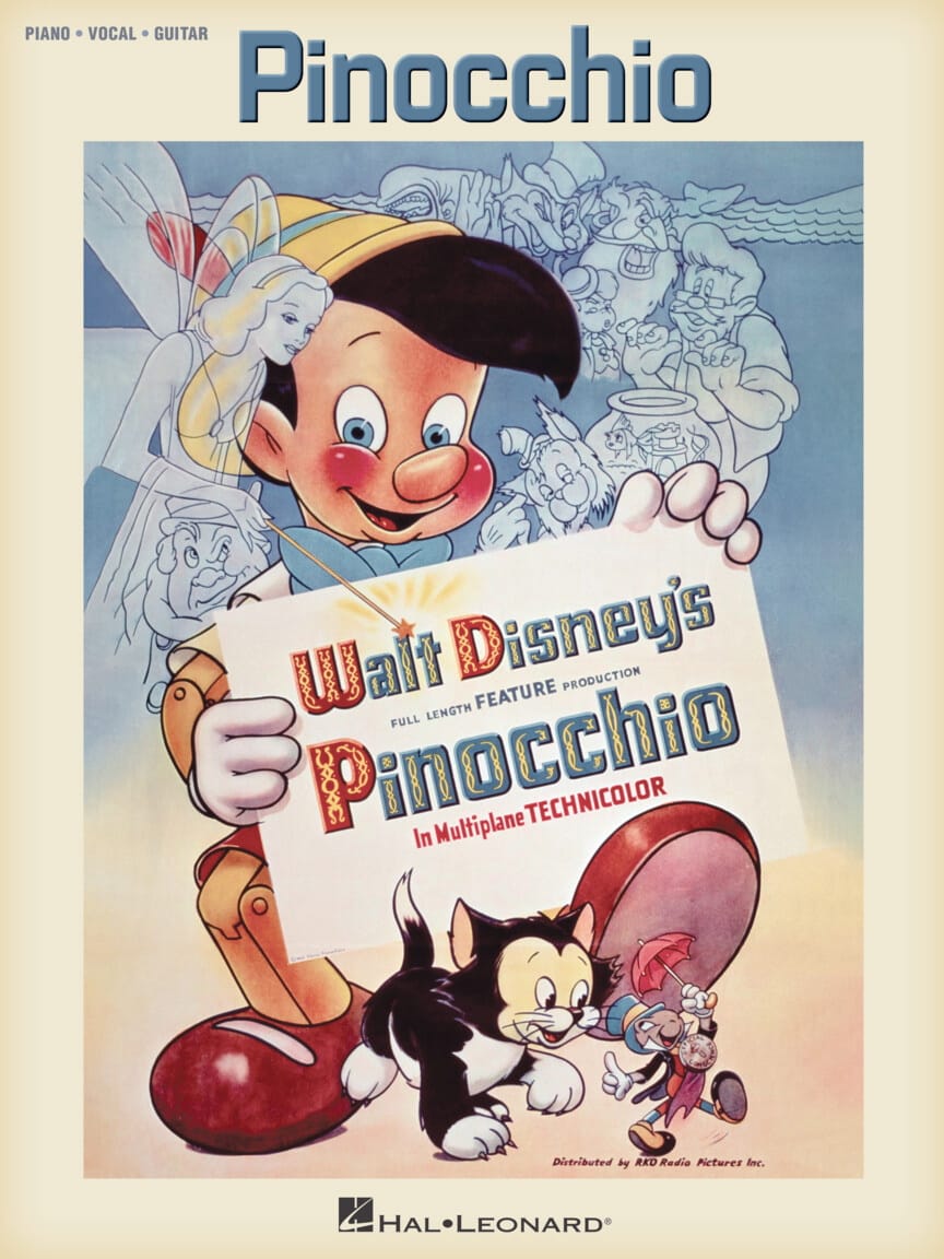 Pinocchio - Musique du Film DISNEY Partition Musique de film