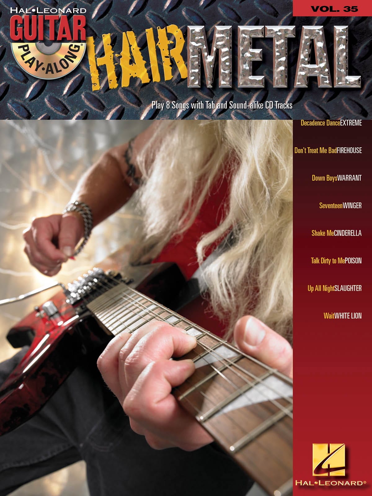 Guitar Play-Along Volume 35 - Hair Metal Partition Guitare