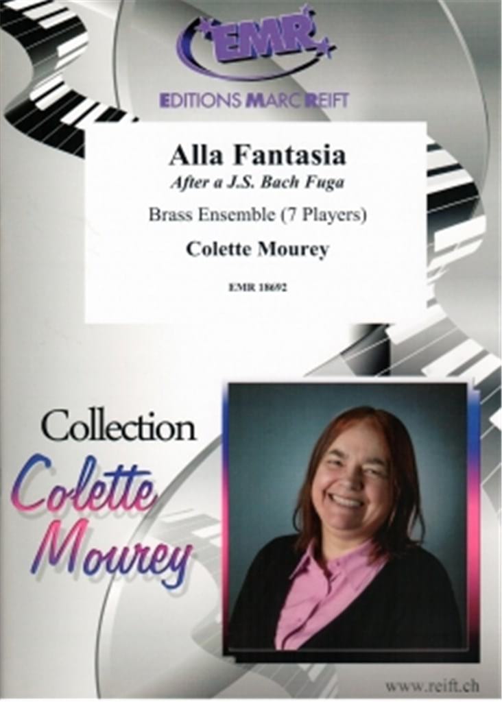 Alla Fantasia Mourey Colette Partition