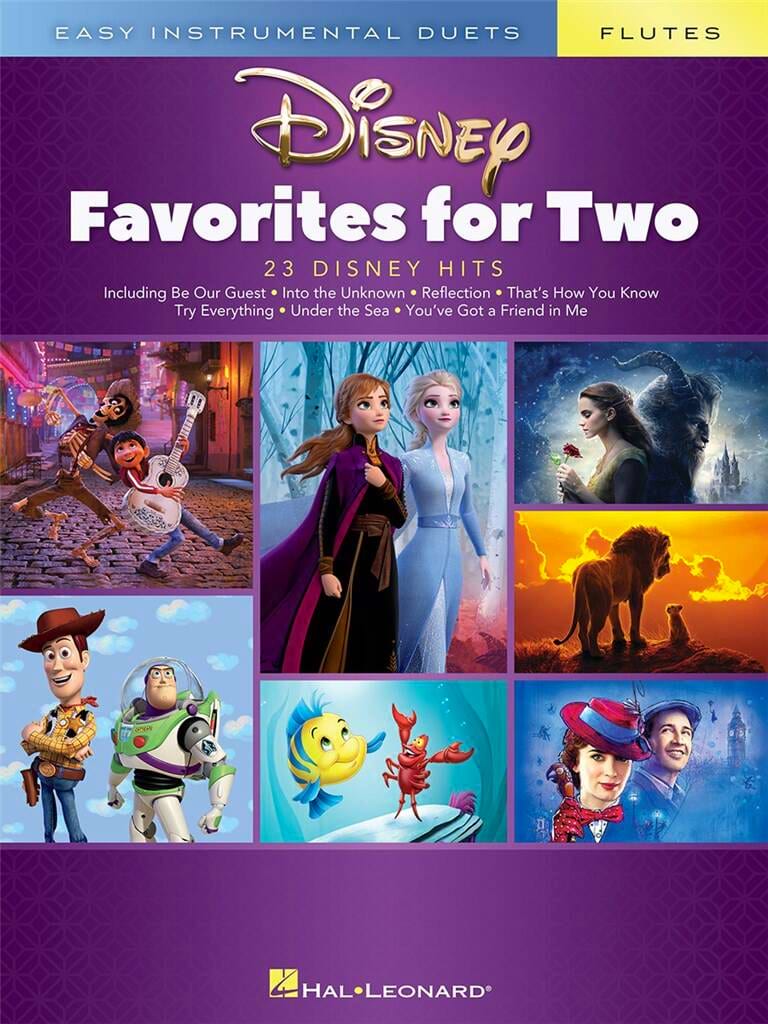 Disney Favorites for Two - 2 Flutes Partition Flûte traversière