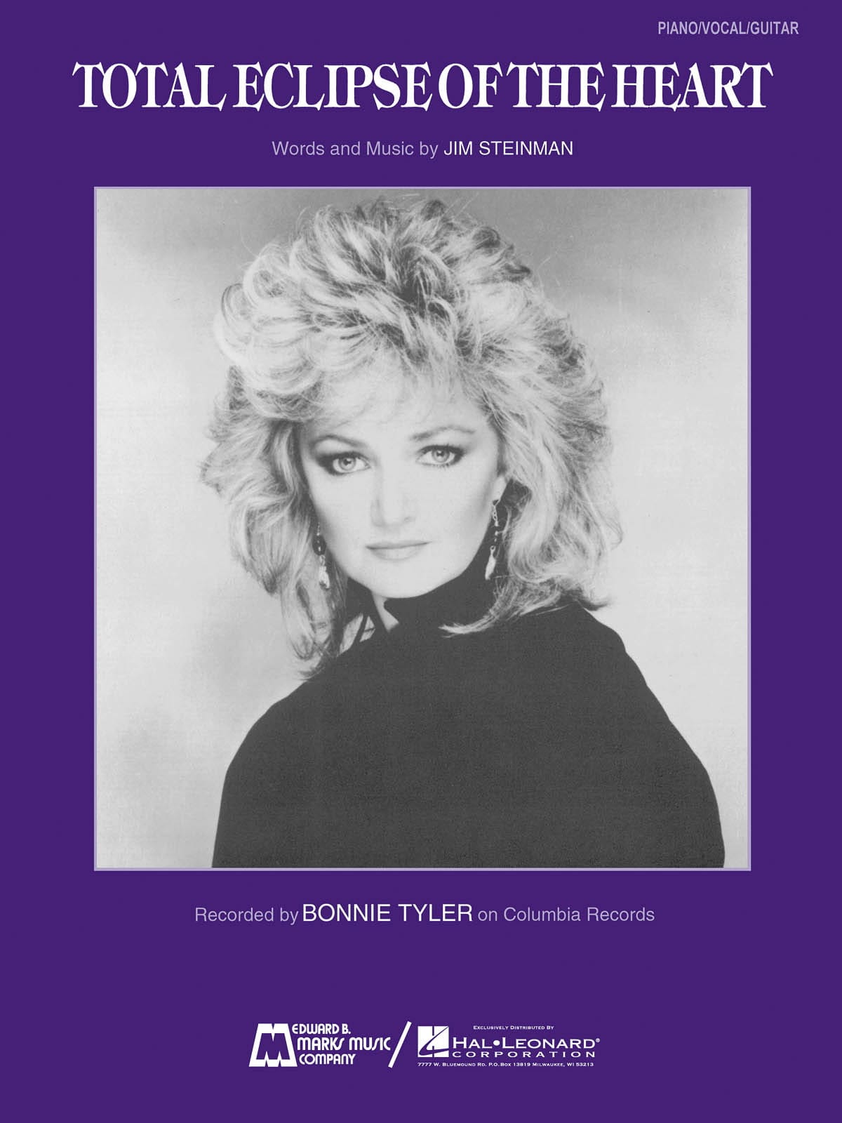 Total Eclipse Of The Heart - Bonnie Tyler - Partition - Pop / Rock