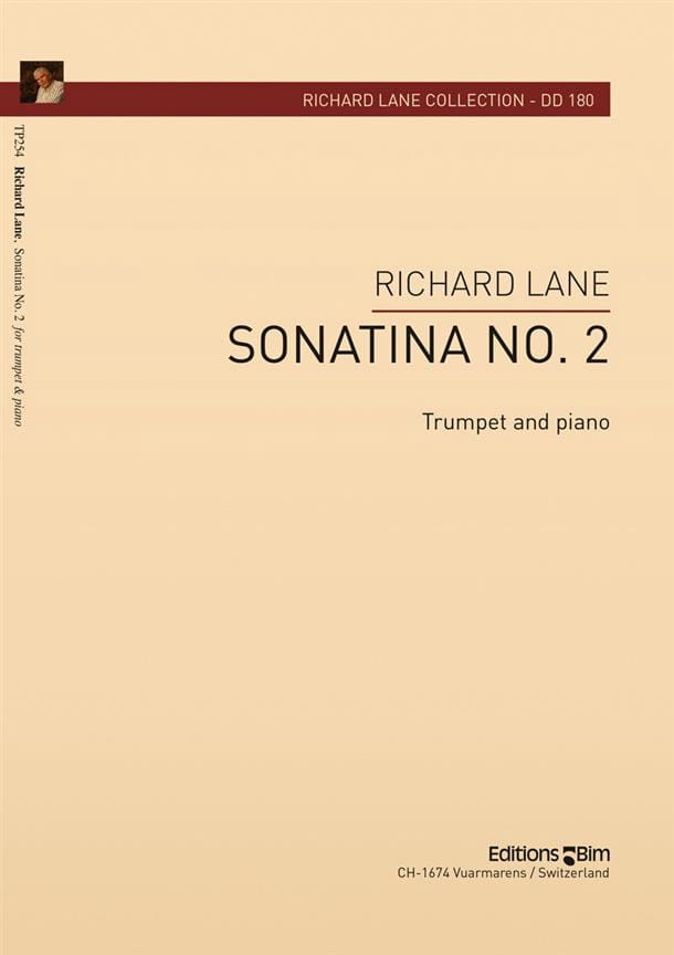 Sonatina N° 2 Richard Lane Partition Trompette