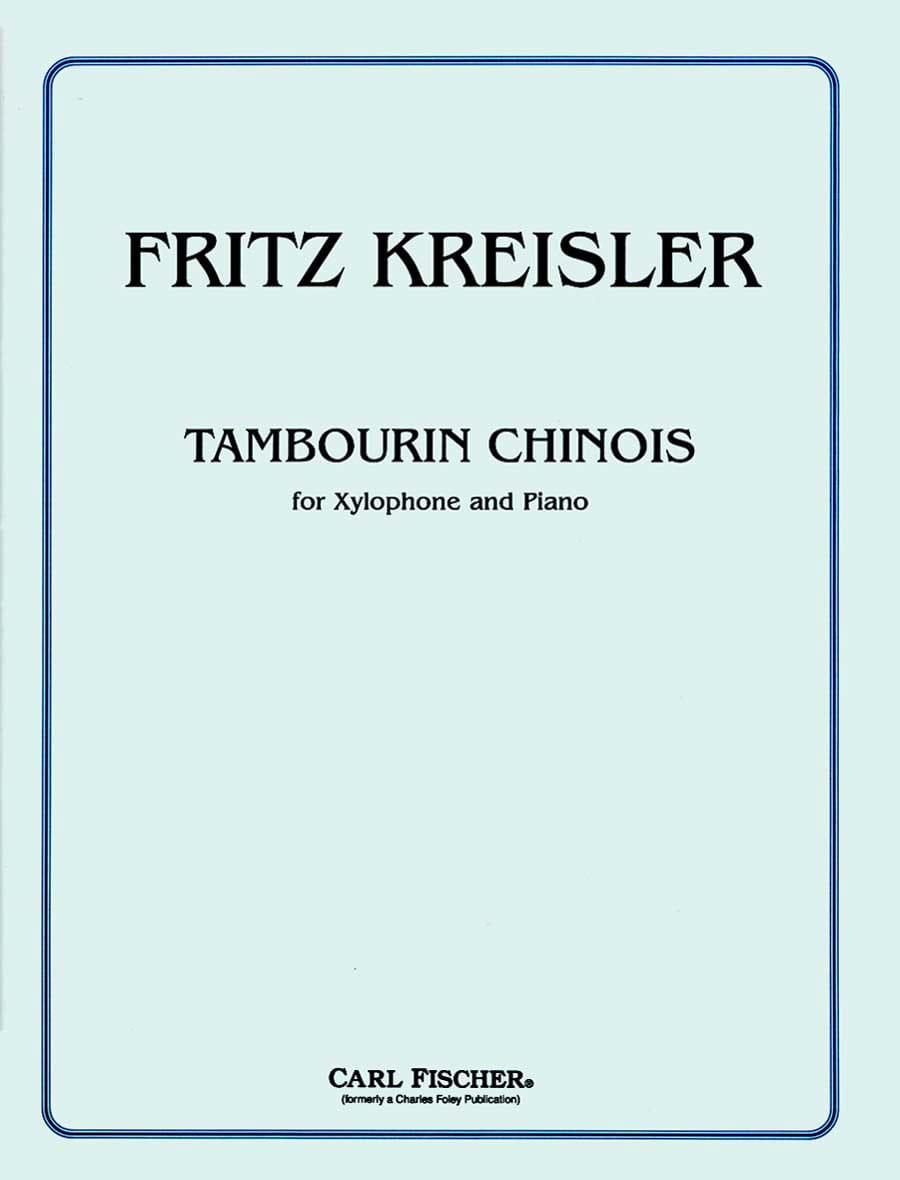 Tambourin Chinois KREISLER Partition Xylophone