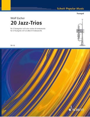 20 Jazz Trios Wolf Escher Partition Trompette