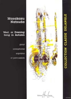 West, or Evening Song In Autumn Masakazu Natsuda Partition Saxophone