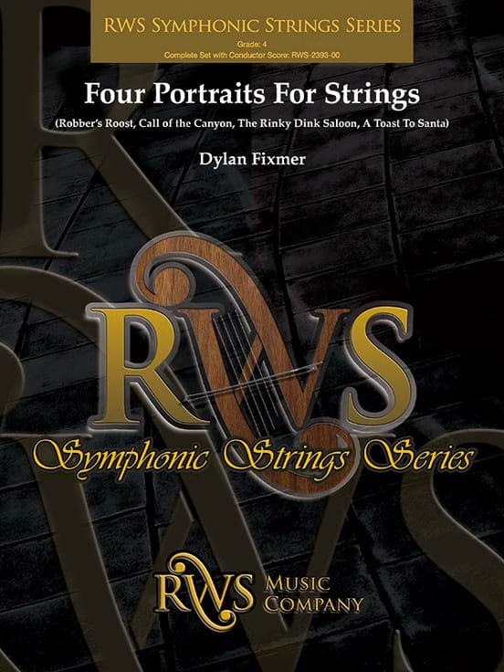 Four Portraits for Strings (s/o) Dylan Fixmer Partition