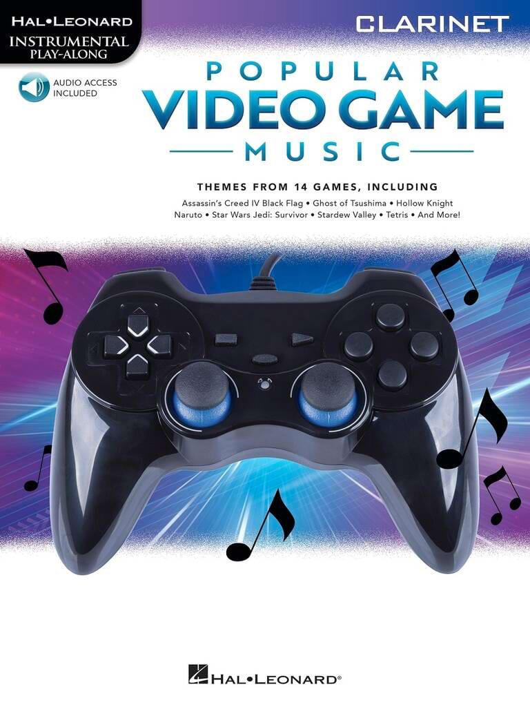 Popular Video Game Music Partition Clarinette