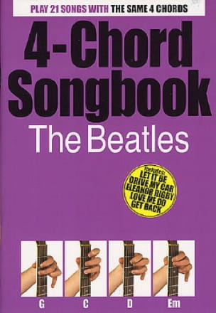 4 - Chord Songbook BEATLES Partition Pop / Rock