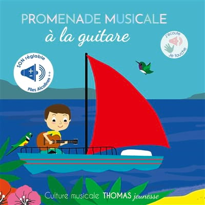 Promenade musicale à la guitare - Isabelle Chauvet illustrations