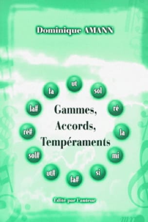 Gammes, accords, tempéraments Dominique AMANN Livre Les Sciences