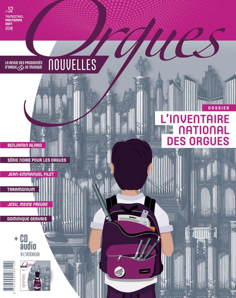 Orgues Nouvelles n°52 - Printemps 2021 Revue Livre Les Instruments