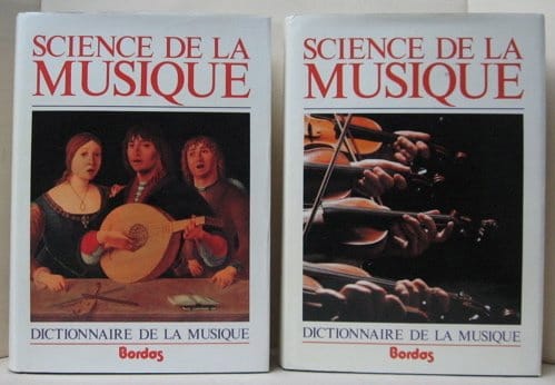 Dictionnaire de la Musique : Technique, formes, instruments. OCCASION