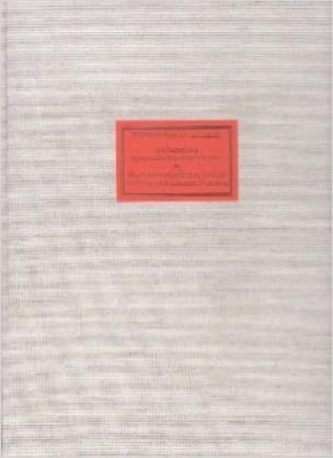 Quellenkataloge zur Musikgeschichte - Band 25 - JÜRGEN ESCHLER Thomas