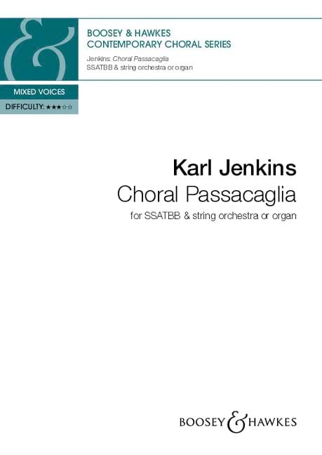 Choral Passacaglia Karl Jenkins Partition Chœur