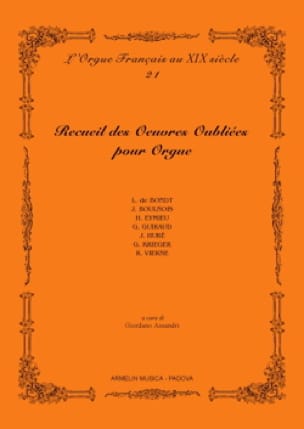 Recueil d'oeuvres oubliées pour orgue. Volume 1 Partition Orgue