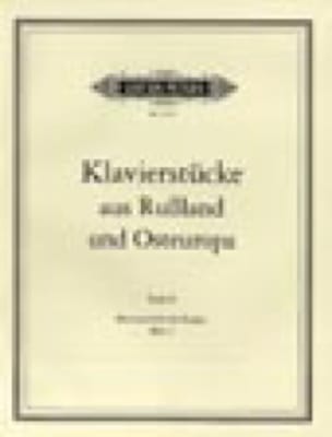 Klavierstucke Aus Russland Und Osteuropa Volume 2, Cahier 2. EPUISE - 