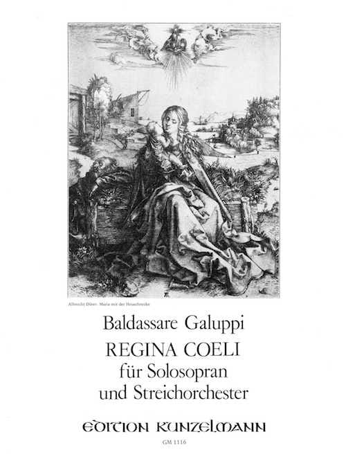 Regina Coeli Baldassare Galuppi Partition Musique de chambre vocale