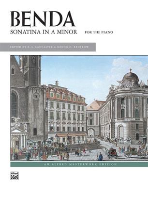 Sonatine en La mineur Georg Benda Partition Piano