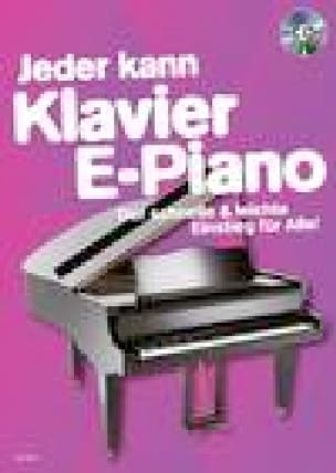 Jeder kann klavier e-piano + CD Partition Piano