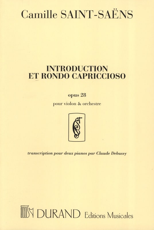 Introduction et Rondo Capriccioso - 2 Pianos - SAINT-SAËNS - Partition