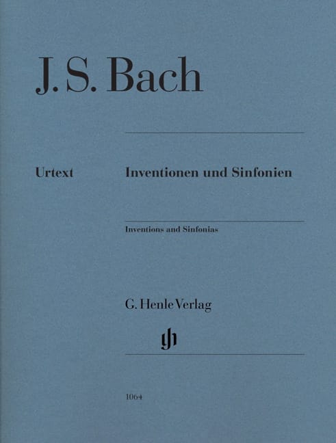 Inventions et Sinfonies BWV 772-801 BACH Partition Piano