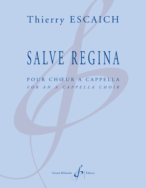 Salve Regina Thierry Escaich Partition Chœur