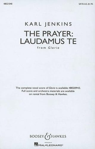 The Prayer: Laudamus Te Karl Jenkins Partition Chœur