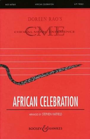 African Celebration Stephen Hatfield Partition Chœur