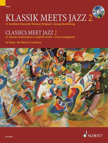 Klassik Meets Jazz Volume 2 Uwe Korn Partition Piano