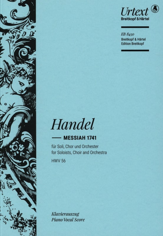 Messiah version 1741 HAENDEL Partition Chœur