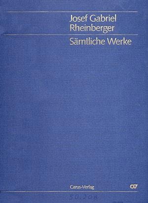 Werke für Chor und Orgel RHEINBERGER Partition Chœur