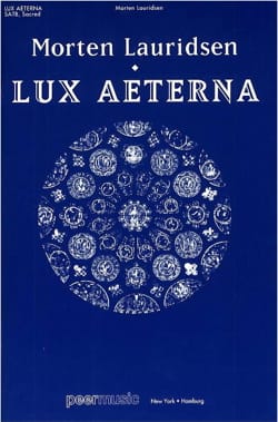 Lux Aeterna Morten Lauridsen Partition Chœur