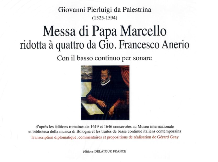 Messa di Papa Marcello, ridotta à quattro PALESTRINA Partition Chœur