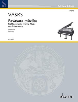 Pavasara Muzika Peteris Vasks Partition Piano