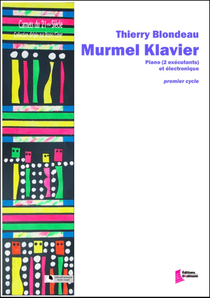 Murmel Klavier Thierry Blondeau Partition