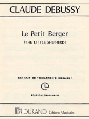 Le Petit Berger. DEBUSSY Partition Piano