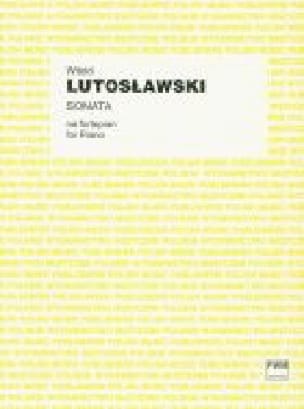 Sonate LUTOSLAWSKI Partition Piano