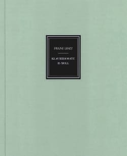 Sonate Pour Piano En Si Mineur. Relié LISZT Partition Piano