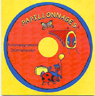 Papillonnages - CD Play-back Partition
