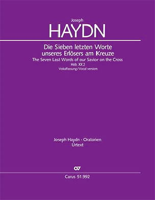 Les 7 Dernières Paroles Du Christ En Croix Hob 20-2 - HAYDN