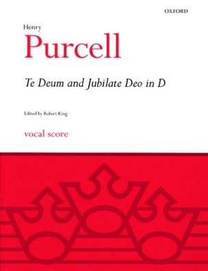 Te Deum et Jubilate Deo En Ré PURCELL Partition Chœur