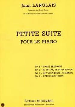 Petite suite pour piano Jean Langlais Partition Piano