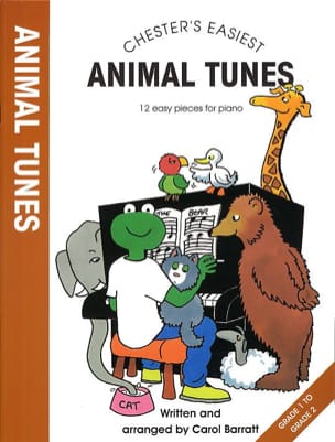 Animal Tunes Carol Barratt Partition Piano